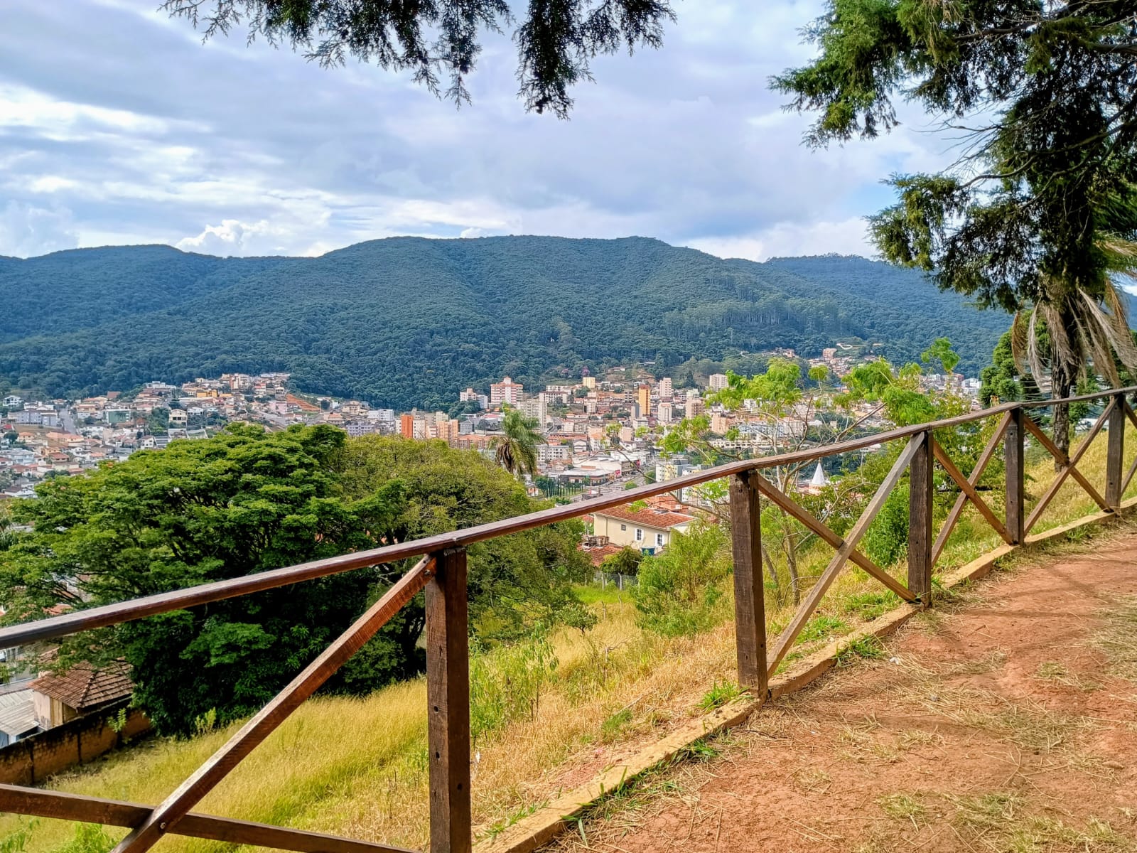 Vista panorâmica de Poços de Caldas