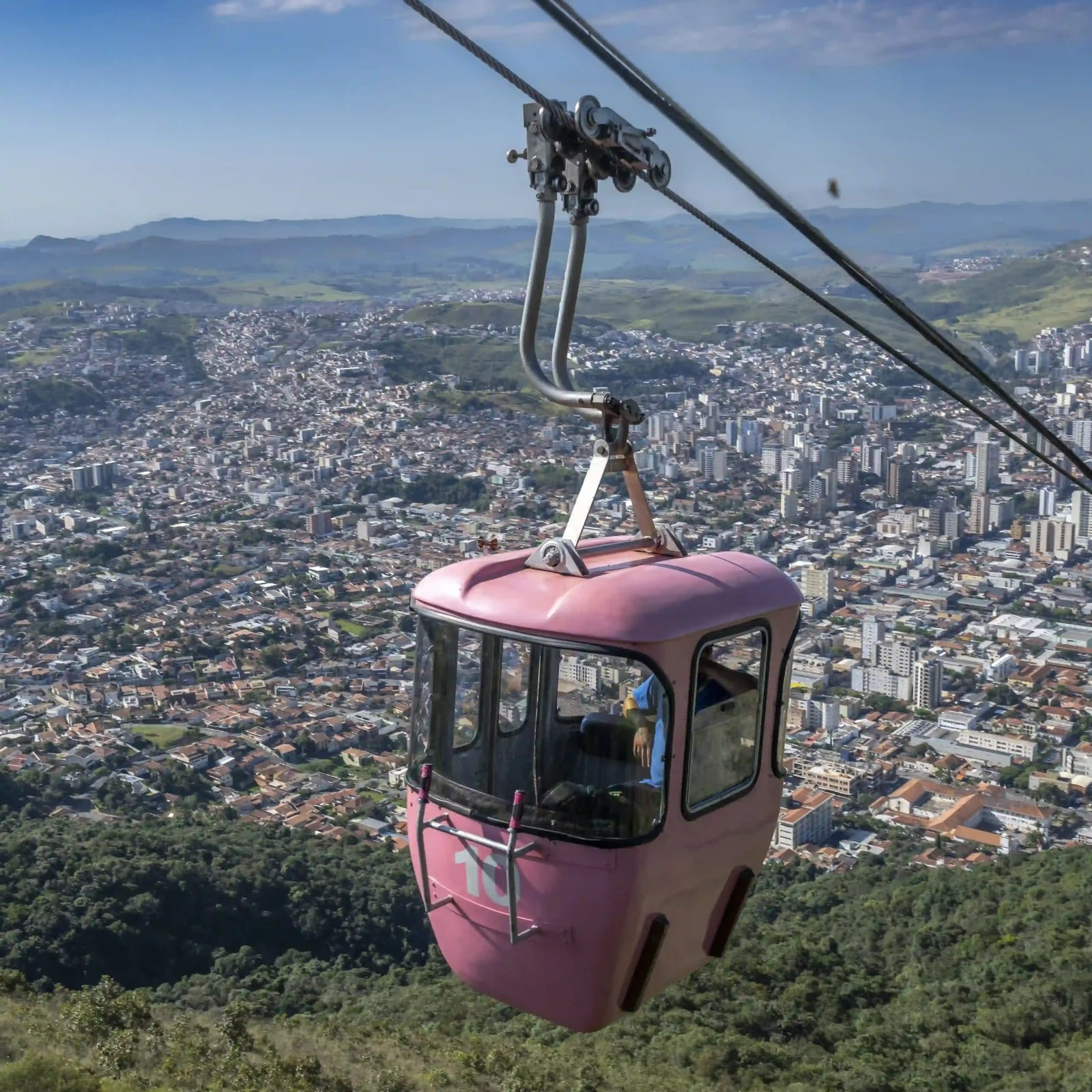 Teleférico Rosa — Poços de Caldas